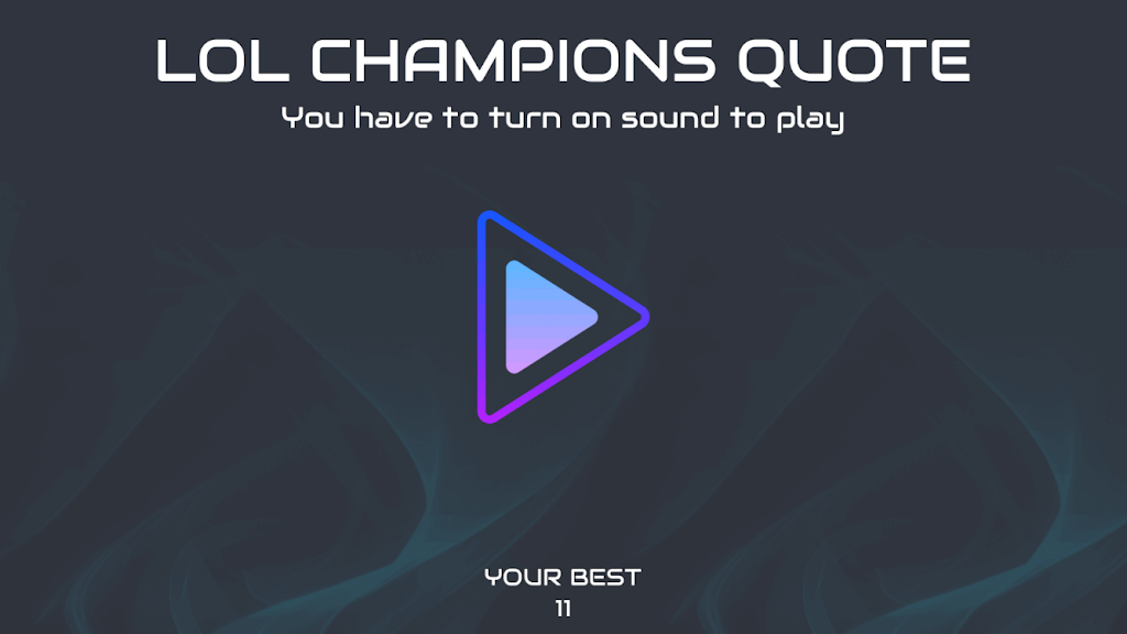LOL Champions Quote ภาพหน้าจอ 0