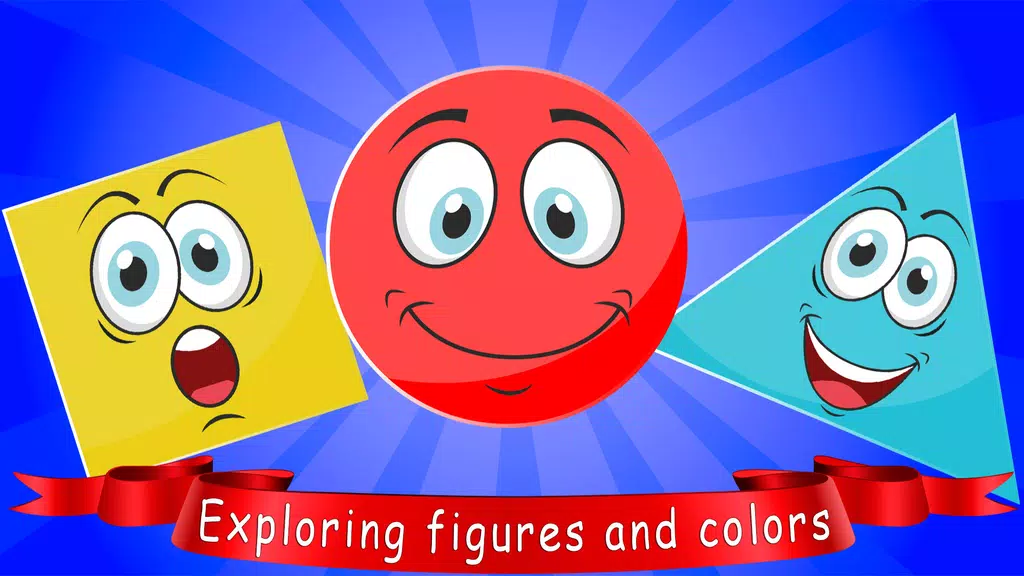 Learn shapes — kids games Скриншот 0