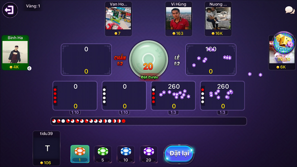 GAME BAI DOI THUONG - DANH BAI XANH CHIN Screenshot 1