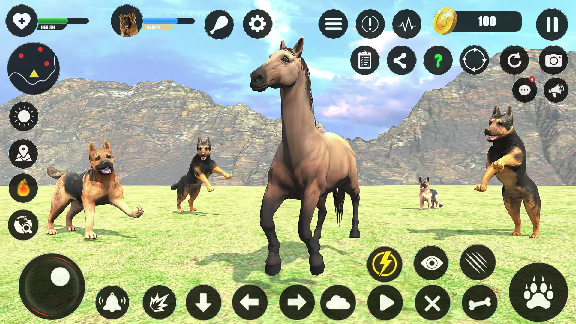 Dog Simulator Pet Game Life 3d ภาพหน้าจอ 1