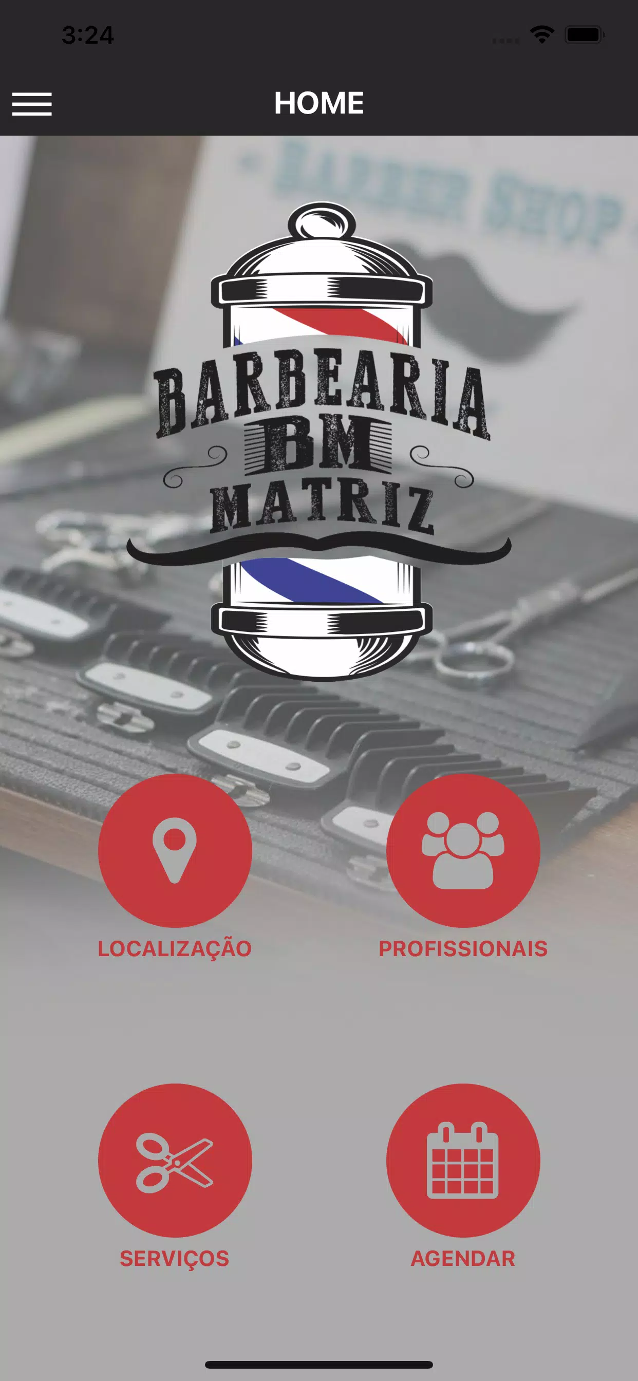 Barbearia Matriz Schermafbeelding 0