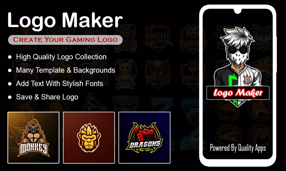 FF Logo Maker - Gaming Esport Ảnh chụp màn hình 0