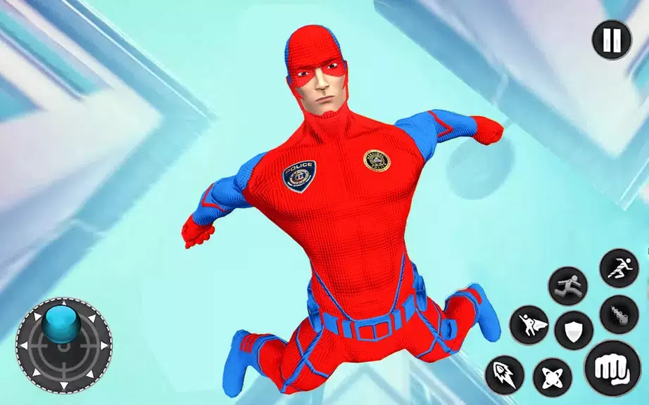 Schermata Captain Super Hero Man Game 3D 0