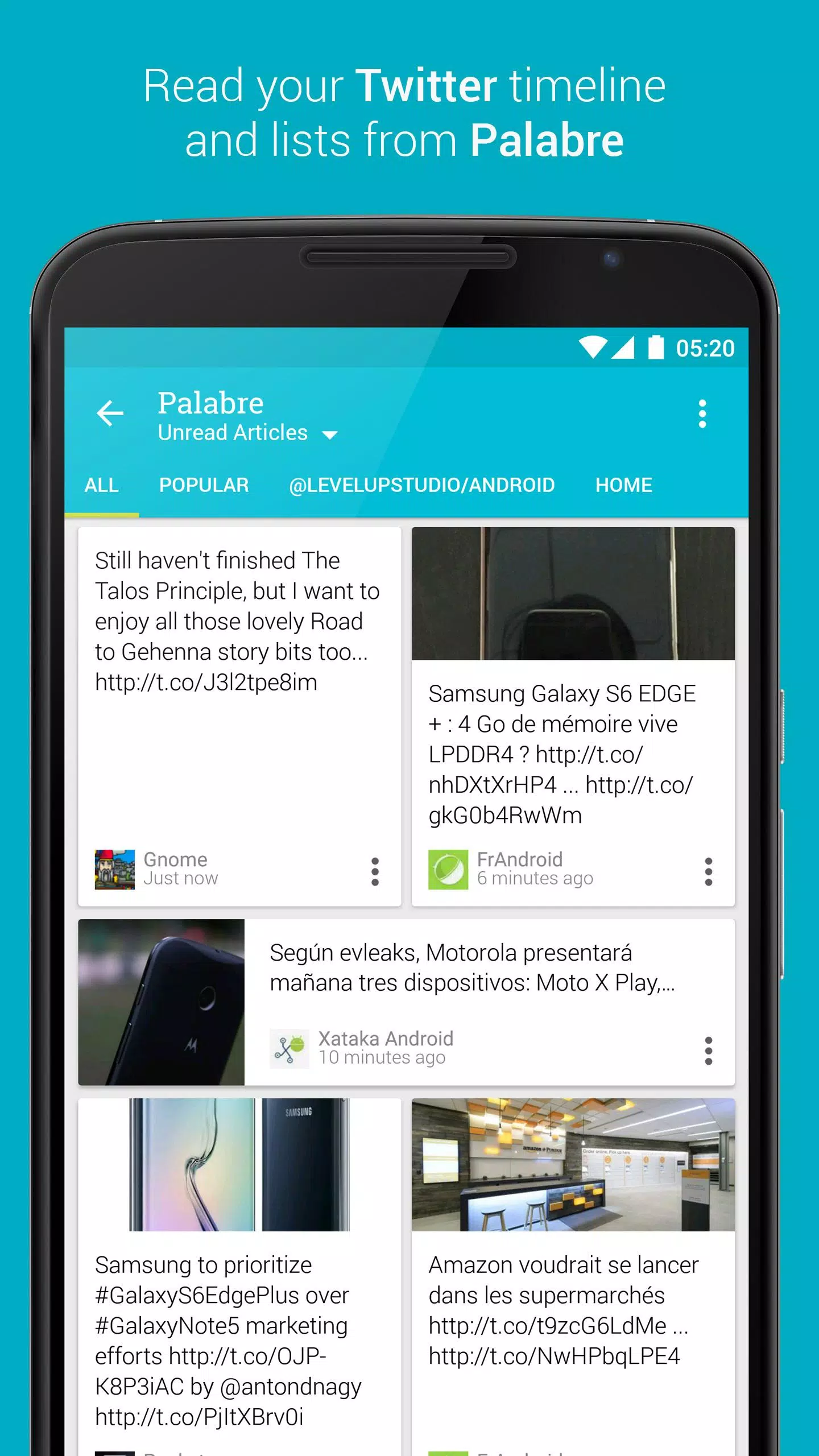 Palabre for Twitter Ảnh chụp màn hình 0