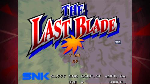 THE LAST BLADE ACA NEOGEO 螢幕截圖 0