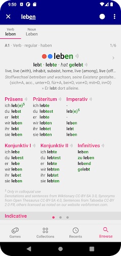 Schermata German Dictionary 0