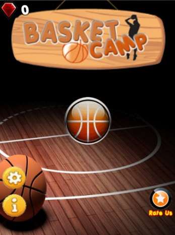 Basket Camp 3D Captura de tela 2