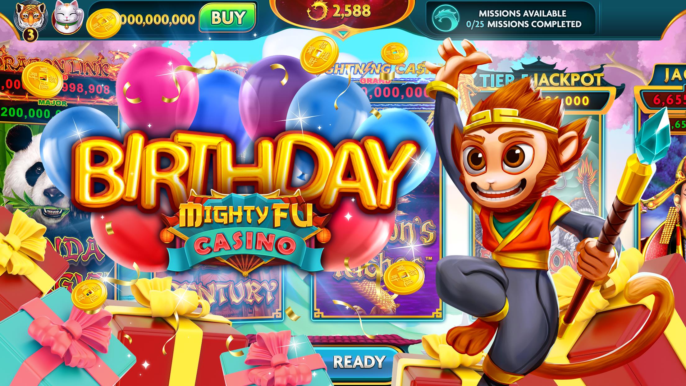 Mighty Fu Casino - Slots Game 스크린샷 1