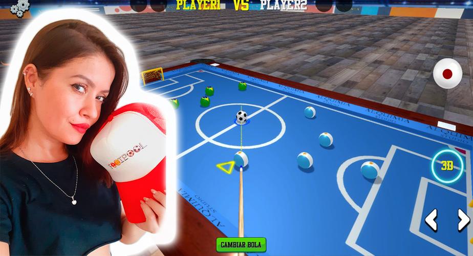 FOOTPOOL:  Soccer & billiards Capture d'écran 2
