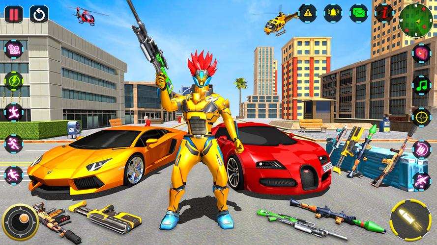 Robot Hero Game - Robot Game Capture d'écran 1