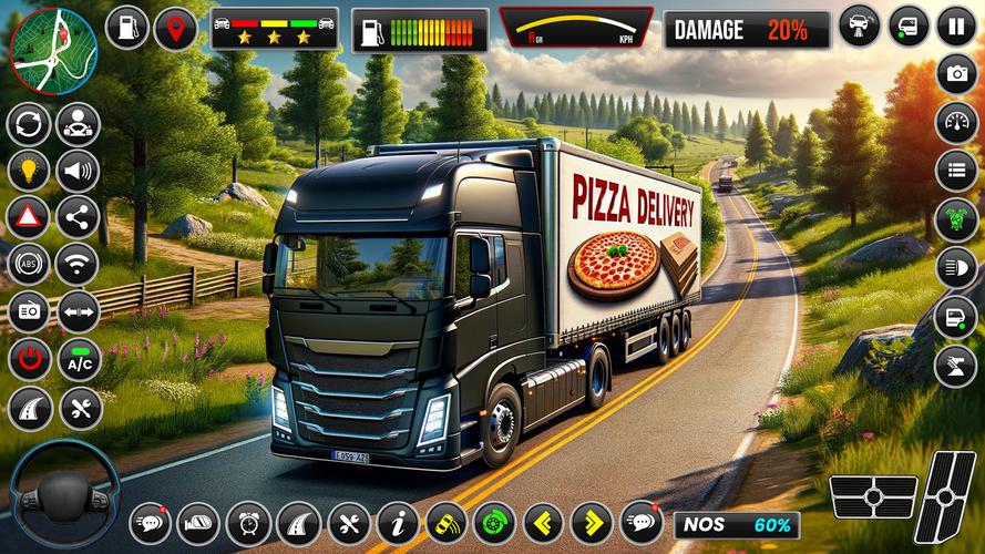 Truck Simulator: Driving Games Captura de tela 1
