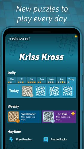 Astraware Kriss Kross স্ক্রিনশট 3