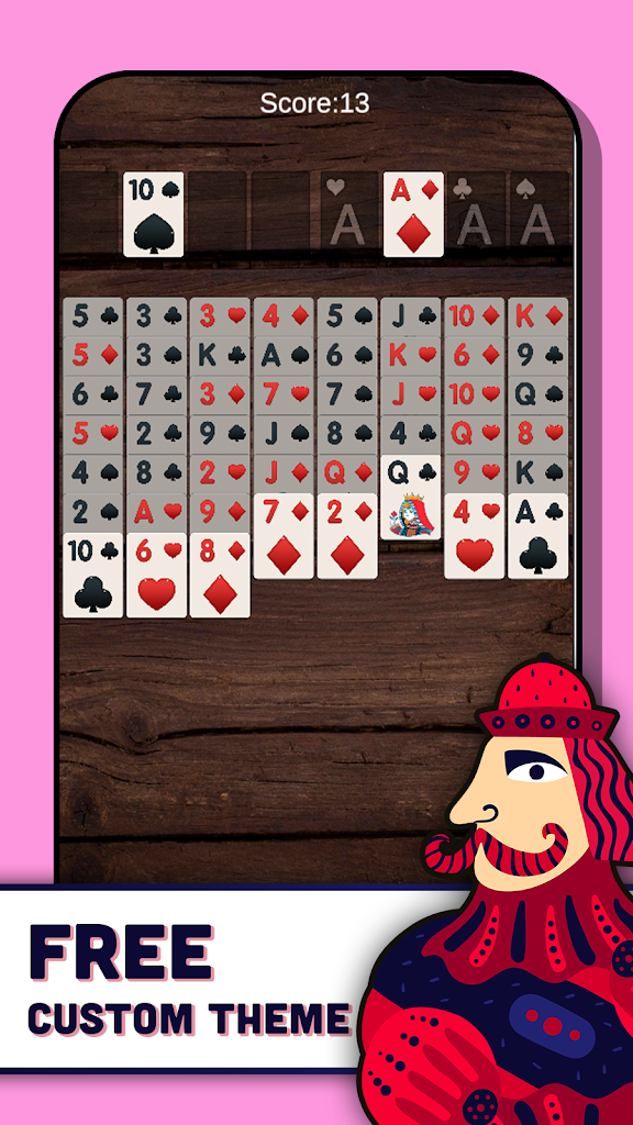 FreeCell Solitaire - Card ภาพหน้าจอ 0