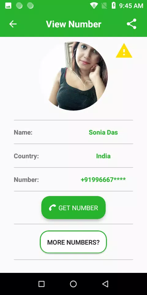 Girls Phone Number for Chat 螢幕截圖 2