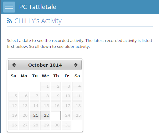 PC Tattletale Screenshot 3