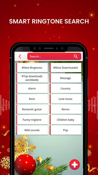 Christmas Ringtones For Phone ဖန်သားပြင်ဓာတ်ပုံ 2