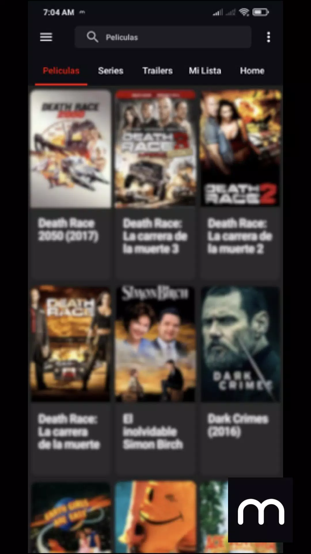 Movidy: Peliculas y Series Gratis Captura de pantalla 1