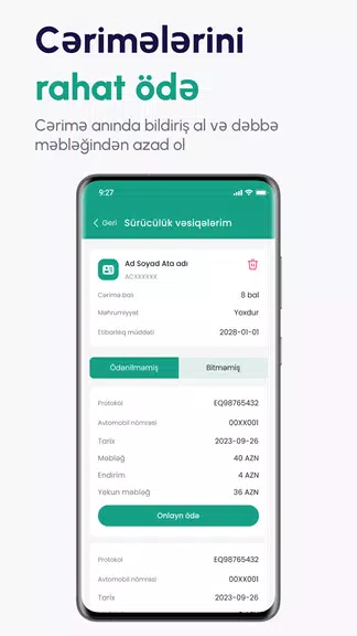 SMSRadar.az DYP AYNA cərimələr ဖန်သားပြင်ဓာတ်ပုံ 2