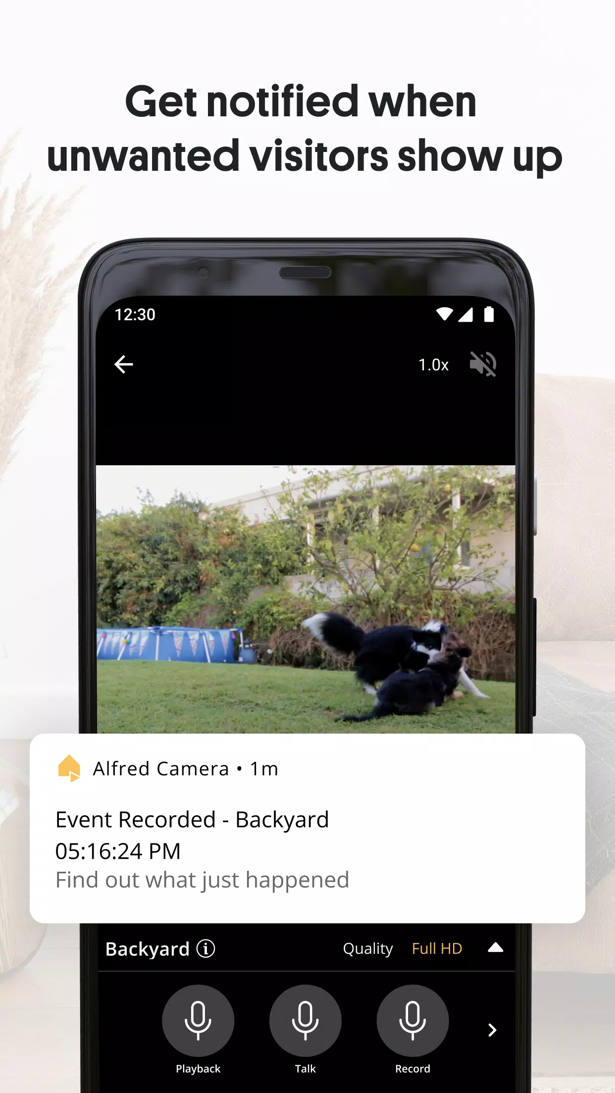 AlfredCamera Ảnh chụp màn hình 3