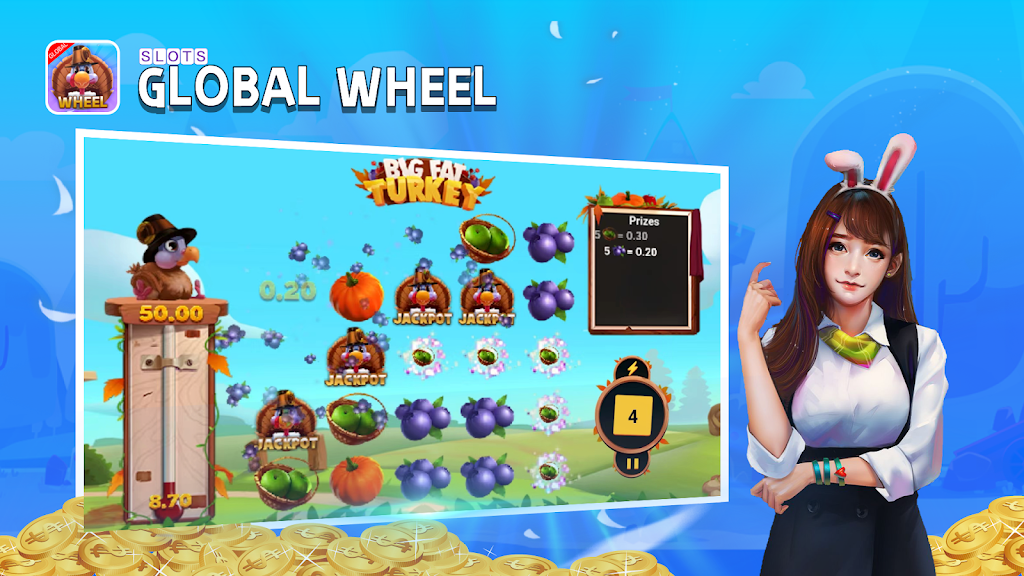 GloBal Wheel 螢幕截圖 1