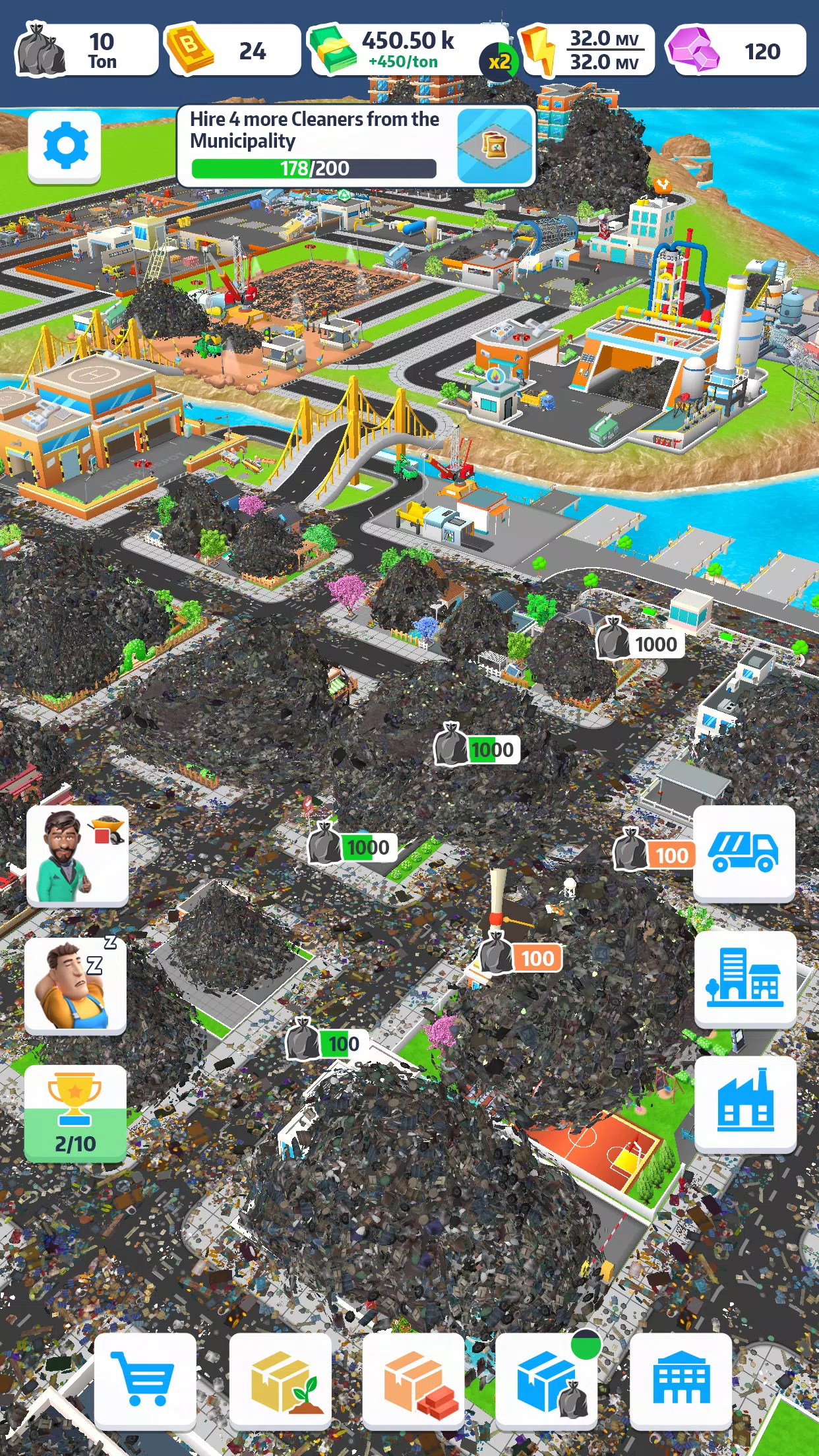 Schermata Trash Tycoon 1