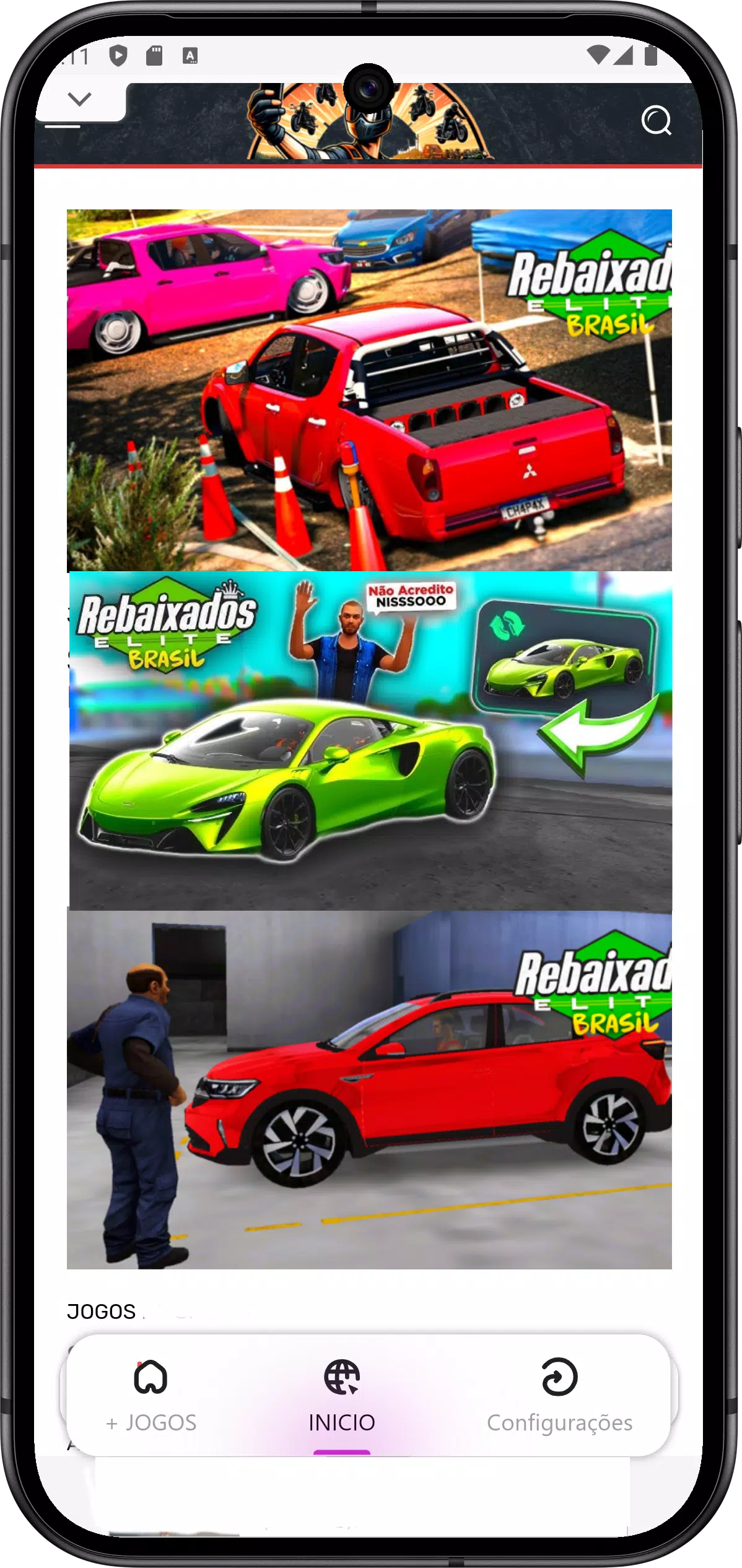 Rebaixados Elite - News ภาพหน้าจอ 3