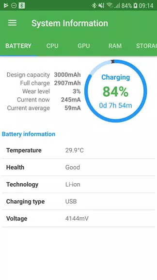 Battery Wear Level: Measuring Capture d'écran 0