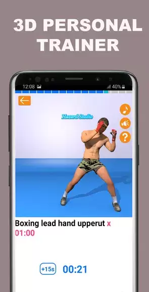 Kickboxing fitness Trainer স্ক্রিনশট 3