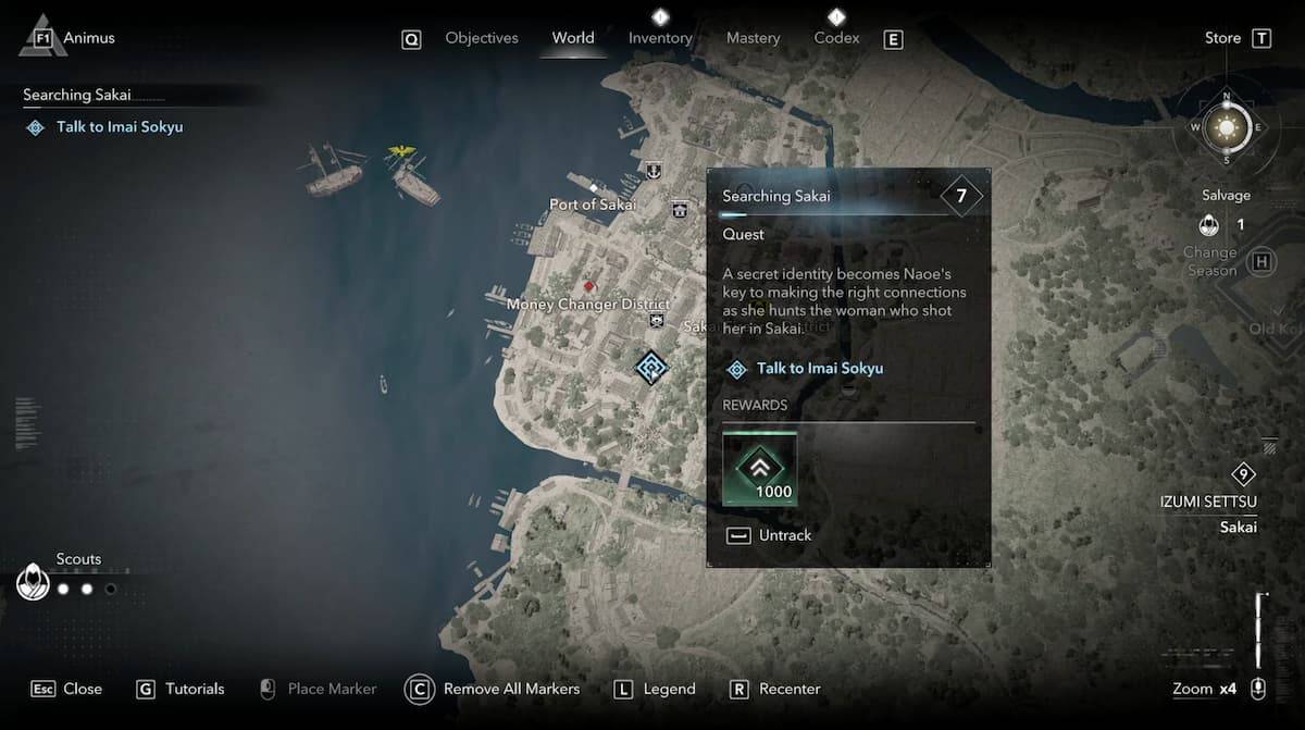 Assassin's Creed Shadows Imai Soyu Lokasi
