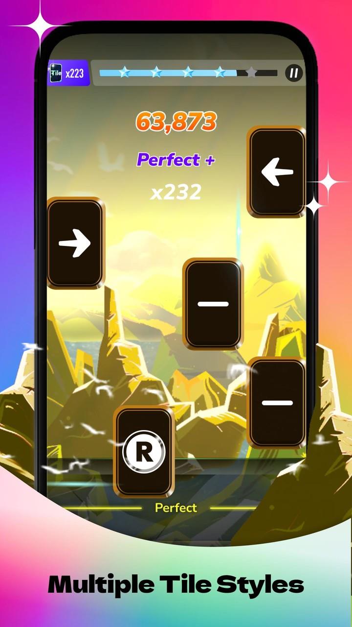 Rhythm Rush-Magic Piano Tiles 螢幕截圖 0