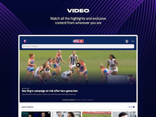 AFL Live Official App スクリーンショット 2