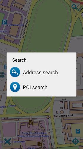Map of Thailand offline 螢幕截圖 1