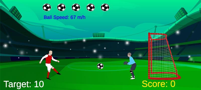 Goalkeeper Training Game Capture d'écran 3