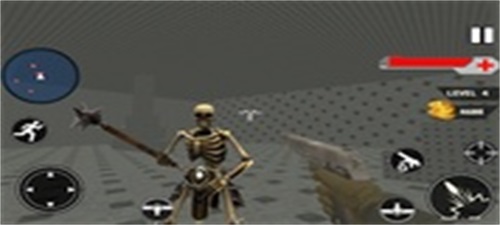 Skeleton Survival War 2019 Ekran Görüntüsü 2