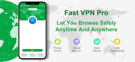 Fast VPN Pro - Secure Proxy 螢幕截圖 0