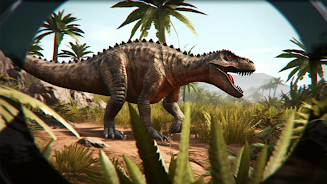 Angry Dinosaur Shooting Game Captura de pantalla 1