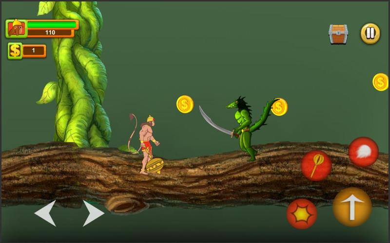 Hanuman Adventure Indian game スクリーンショット 2