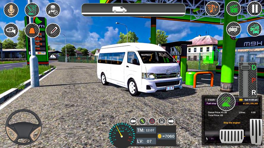 Dubai Van Simulator Car Games Capture d'écran 3