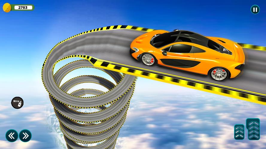 Stunt Car Race Simulator Games ภาพหน้าจอ 0