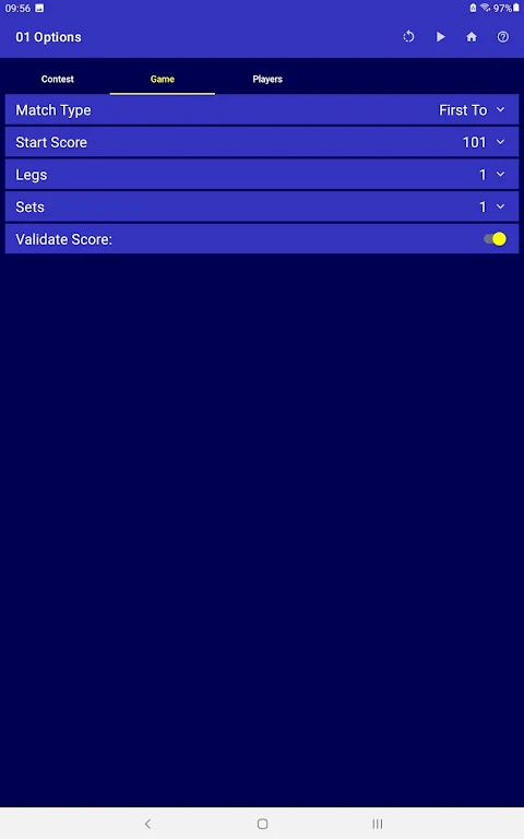 Double Top Darts Scoreboard Zrzut ekranu 2