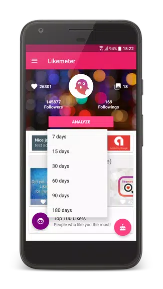 Likes & Ghost Followers for Instagram Скриншот 2