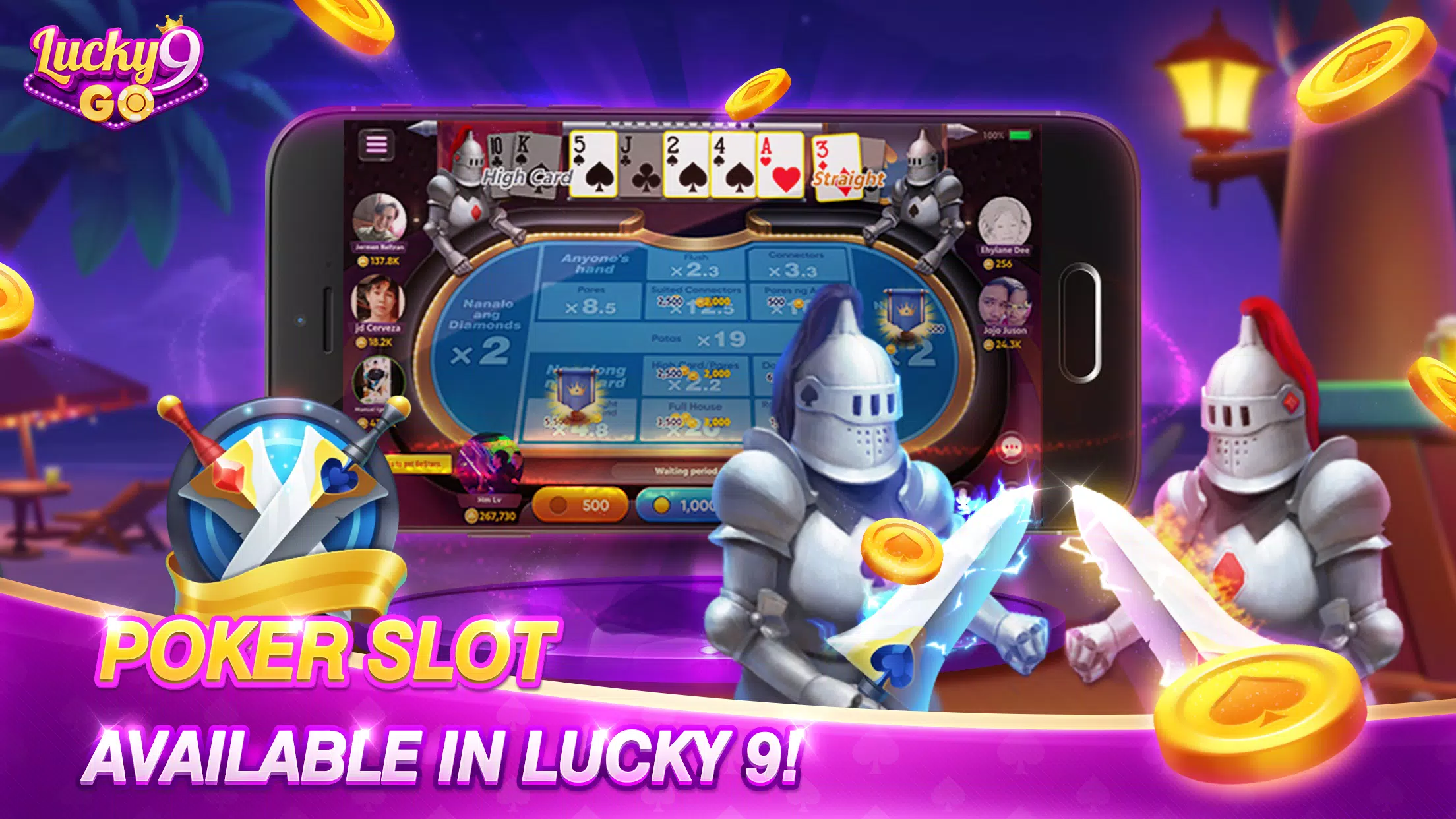 Lucky 9 Go Ảnh chụp màn hình 1