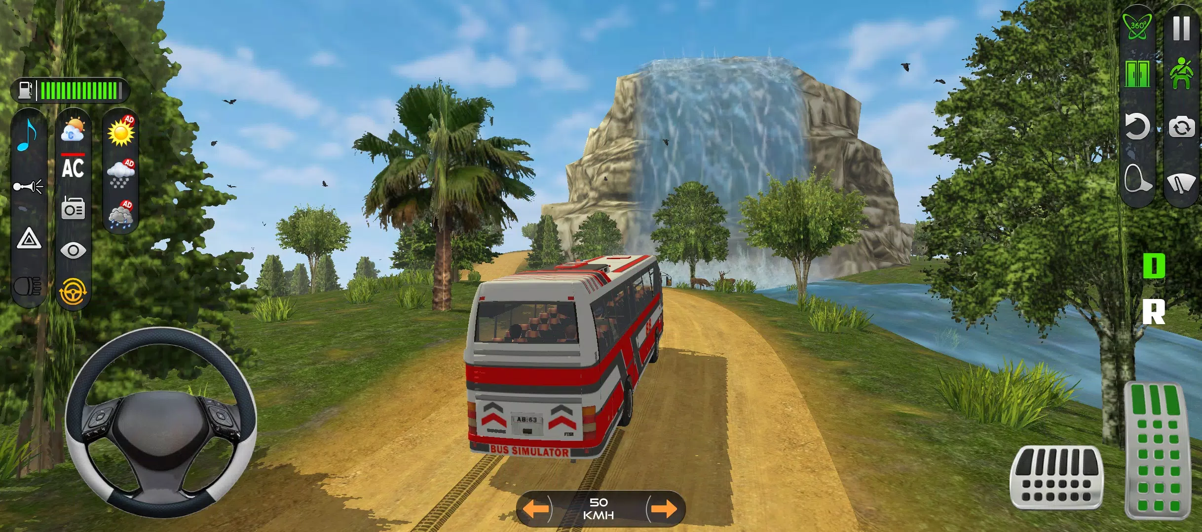 Offroad Bus: Coach Bus Driving Ảnh chụp màn hình 0