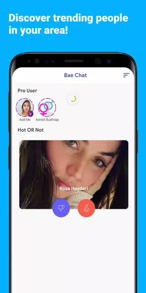 Bae Chat -Find your bae nearby 스크린샷 1