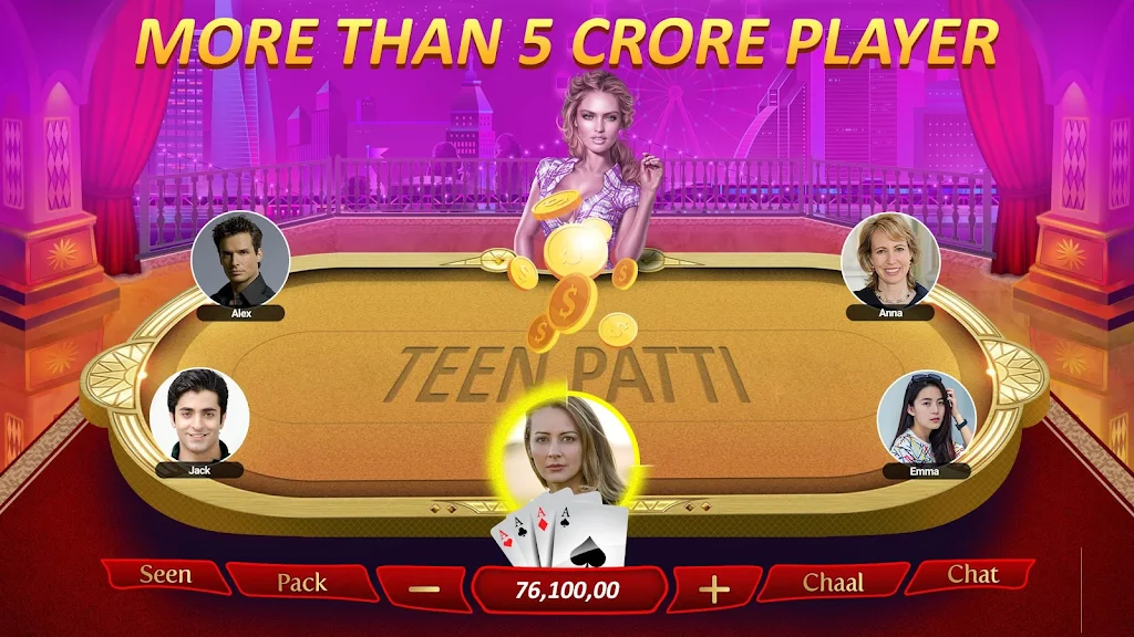 Teen Patti Gold + flash rummy poker callbreak Zrzut ekranu 1