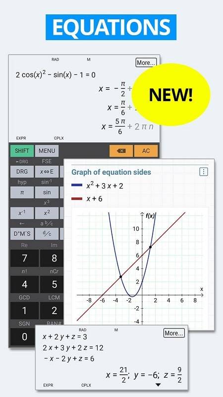 HiPER Scientific Calculator Screenshot 0