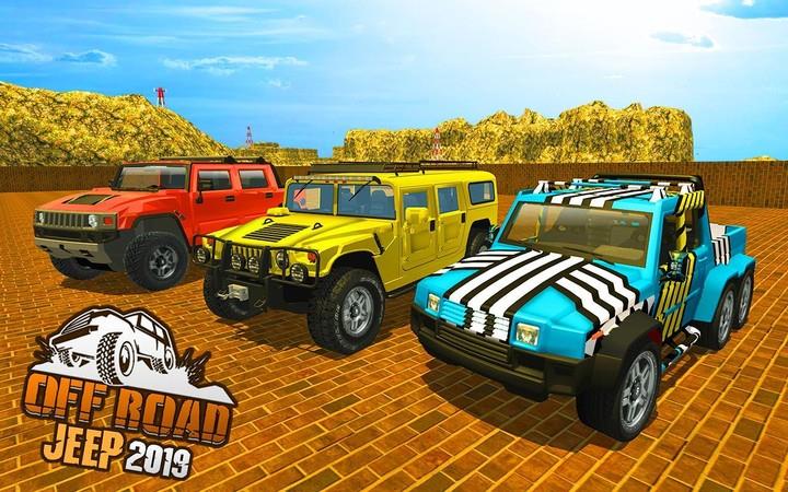 Uphill Jeep Driving Simulator Schermafbeelding 3