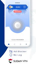 VPN Sudan - Get Sudan IP Captura de tela 1