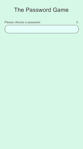 The Password Game ဖန်သားပြင်ဓာတ်ပုံ 0