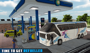 City Coach Bus Game Simulator Captura de pantalla 1